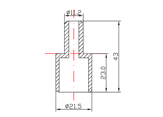 BAR001 Air barb drawing