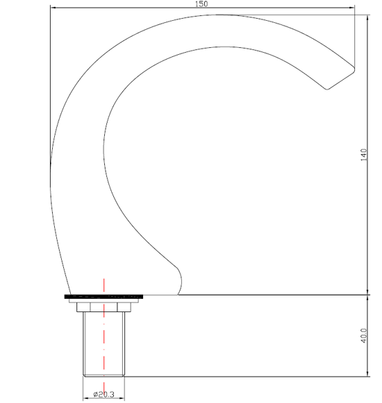 WF003 pedicure spa water fountain drawing